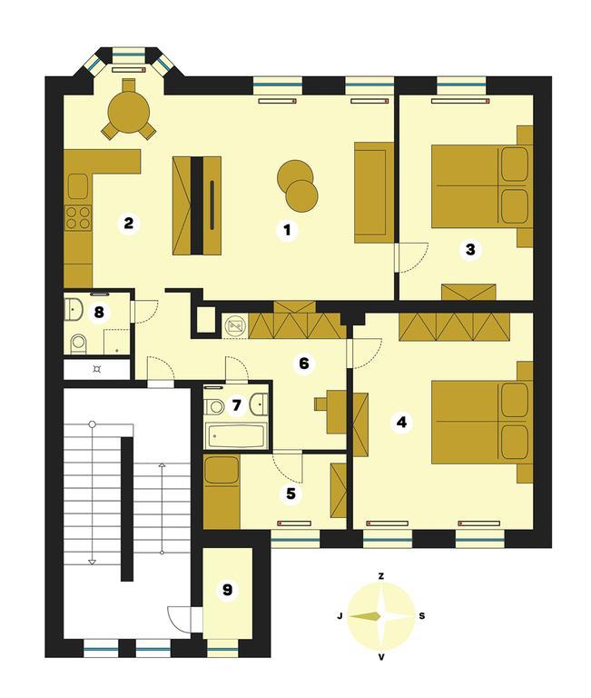 Jizera Apartments Jiraskova Jablonec nad Nisou Dış mekan fotoğraf